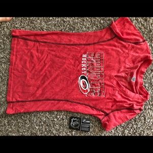Carolina Hurricanes Hockey T-Shirt Brand New!